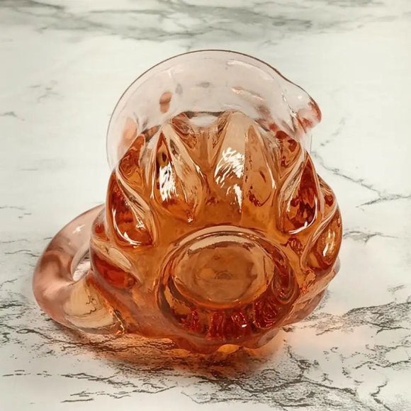 Degenhart Glass Mini Pitcher Trinket Paperweight Toothpick Vtg - Picture 6 of 7